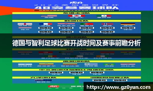 德国与智利足球比赛开战时间及赛事前瞻分析